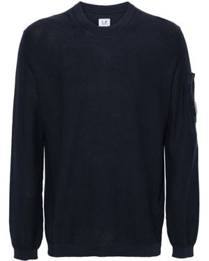 C.P. Company Maglione Con Applicazione - Blu