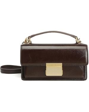 Golden Goose Schultertasche aus Leder - Braun