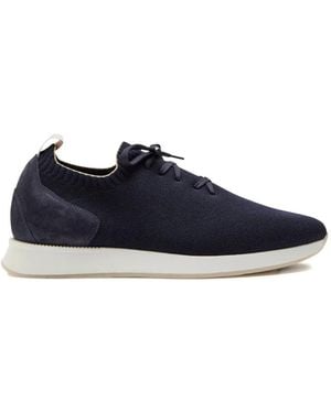 Aurélien Colour-Block Trainers - Blue