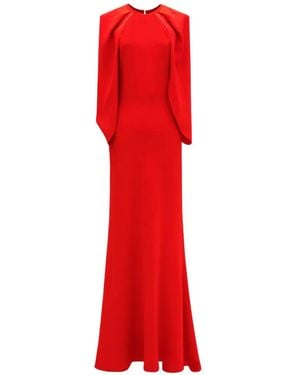 Gemy Maalouf Slim-Cut Maxi Dress - Red