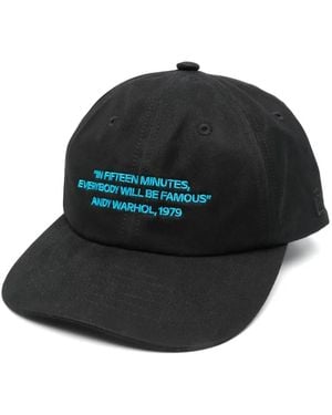 Etudes Studio Casquette En Coton - Noir