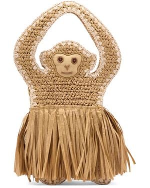 Simon Miller Bailar Monkey Fringe Tote Bag - Metallic