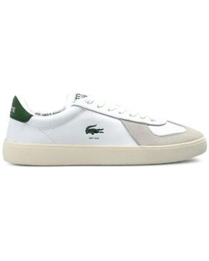Lacoste Baseshot Pro Low-Top Sneakers - Bianco
