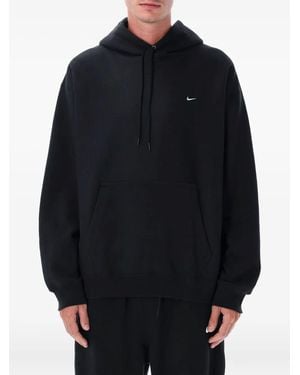Nike Long-Sleeve Logo Hoodie - Blue