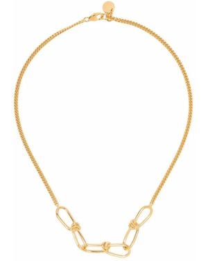 Annelise Michelson Wire Boyfriend Necklace - Metallic