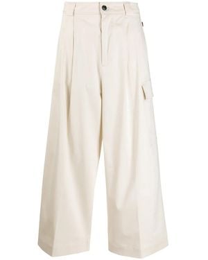 Woolrich Cropped Palazzo Trousers - Multicolour