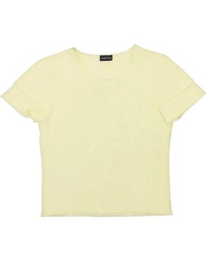 CALLIPYGIAN Short Sleeve T-Shirt - Yellow