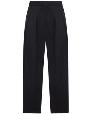 Maison Margiela Pantalones con cinturilla elástica - Azul