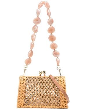 Serpui Candy Tracy Shoulder Bag - Natural