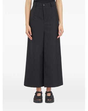 Junya Watanabe Asymmetric trousers - Schwarz