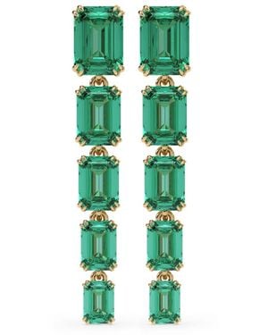 VEYNOU 14Kt Eden Essence Emerald Earrings - Green