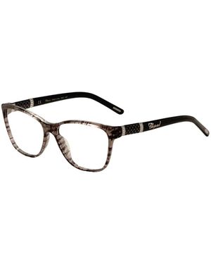 Chopard Brille Mit Eckigem Gestell - Mehrfarbig