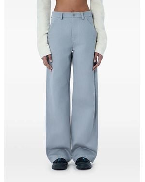 Rier Pantalones Anchos - Azul