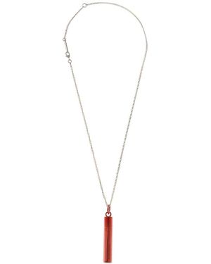 Ambush Collar Con Colgante De Pastillero - Blanco