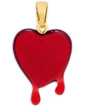 Crystal Haze Jewelry Melting Heart Anhänger - Rot