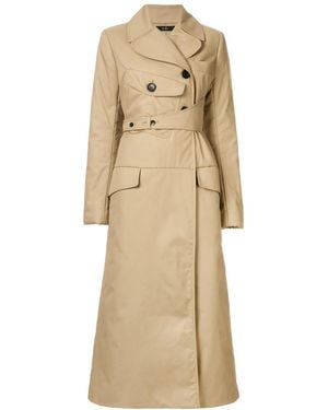 Ellery Overload Lightly Trench Coat - Natural