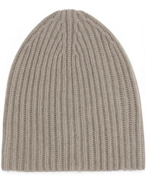 Umit Benan Murray Cashmere Beanie Hat - Grey