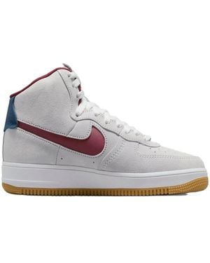 Nike Baskets Air Force 1 Sculpt /Team' - Blanc