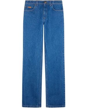 Tod's Back-Patch Jeans - Blue