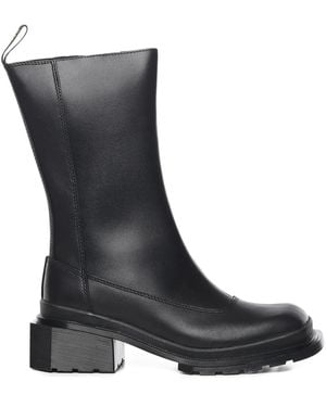 Dr. Martens Maybole Block-Heel Boots - Black