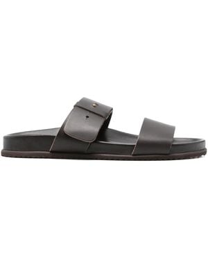 Ancient Greek Sandals Kimon Sandals - Black