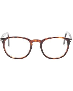 Persol Gafas Con Montura Redonda - Multicolor