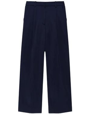 Anine Bing Trent Trousers - Blue