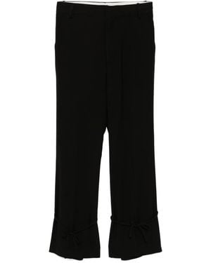 ROKH Pantalones acampanados - Negro