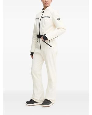 Guess Belted Ski Jumpsuit - White