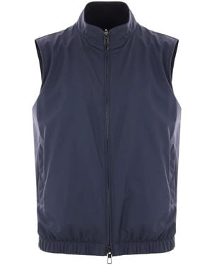 Loro Piana Reversible Gilet - Blue