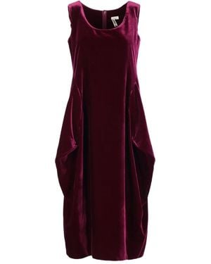Comme des Garçons Sleeveless Midi Dress - Red