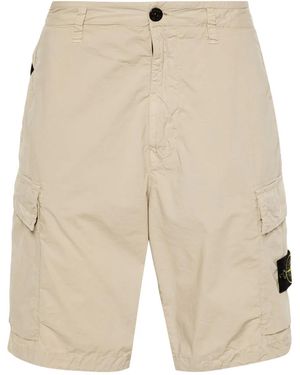Stone Island Shorts - Natural