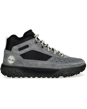 Timberland Sneakers Mid Greenstride Motion 6 Con Lacci - Nero