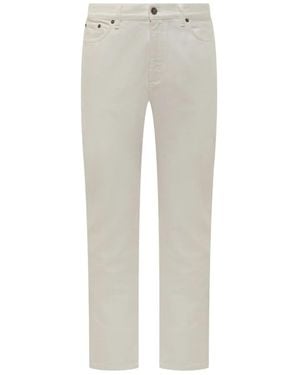 ZEGNA Cotton Trousers - Grey