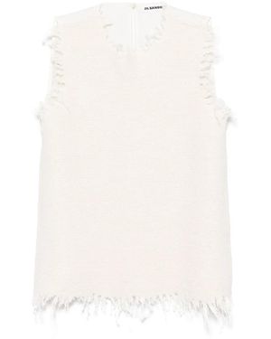 Jil Sander パネル トップ - ホワイト