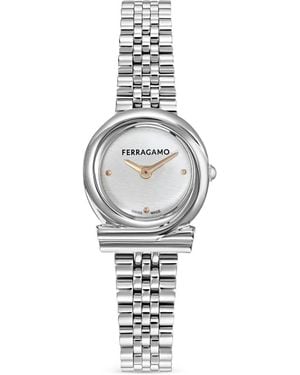Ferragamo Montre Gancini Twisted 23 Mm - Metallic