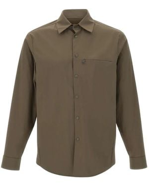 Aspesi Snap-Button Shirt - Green