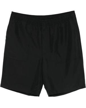 Calvin Klein Patch Pocket Shorts - Black