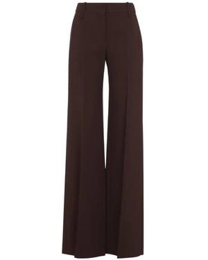 Ermanno Scervino Interlock Flared Pants - Brown