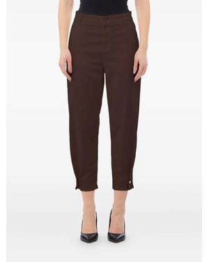 Liu Jo Button Balloon Trousers - Red
