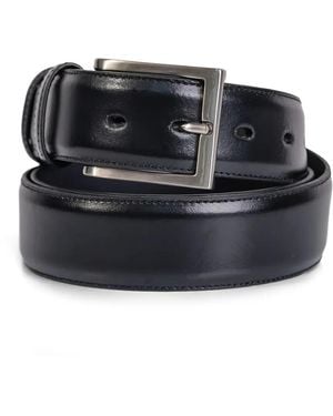 Tardini Leather Belt - Black