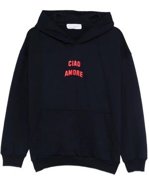 Giada Benincasa Klassischer Hoodie - Blau