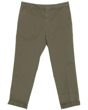 Dondup Cuffed Pants - Green