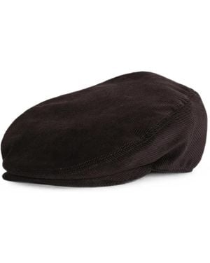 Dolce & Gabbana Corduroy Flat Cap - Black
