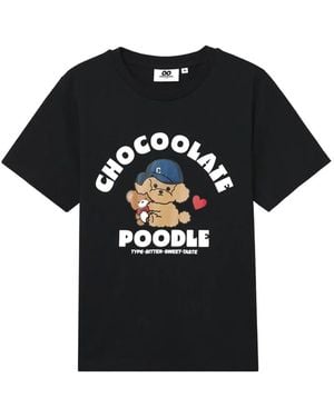 Chocoolate T-Shirt À Logo Imprimé - Black