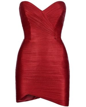 IMROSKA Robe-Bustier Courte 15 - Red