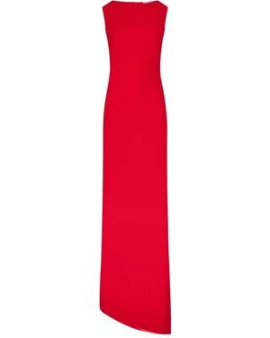 Monot Asymmetrisches Maxikleid - Rot