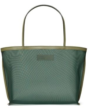 Tory Burch メッシュ ハンドバッグ - グリーン
