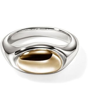 John Hardy 14Kt Pebble Ring - White