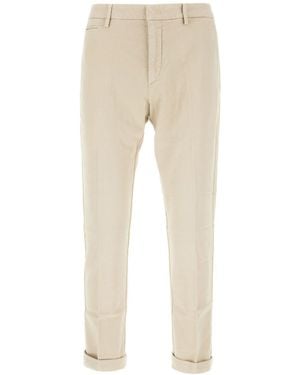 Dondup Tapered Trousers - Natural